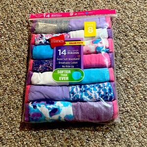 Size 8 girls underwear